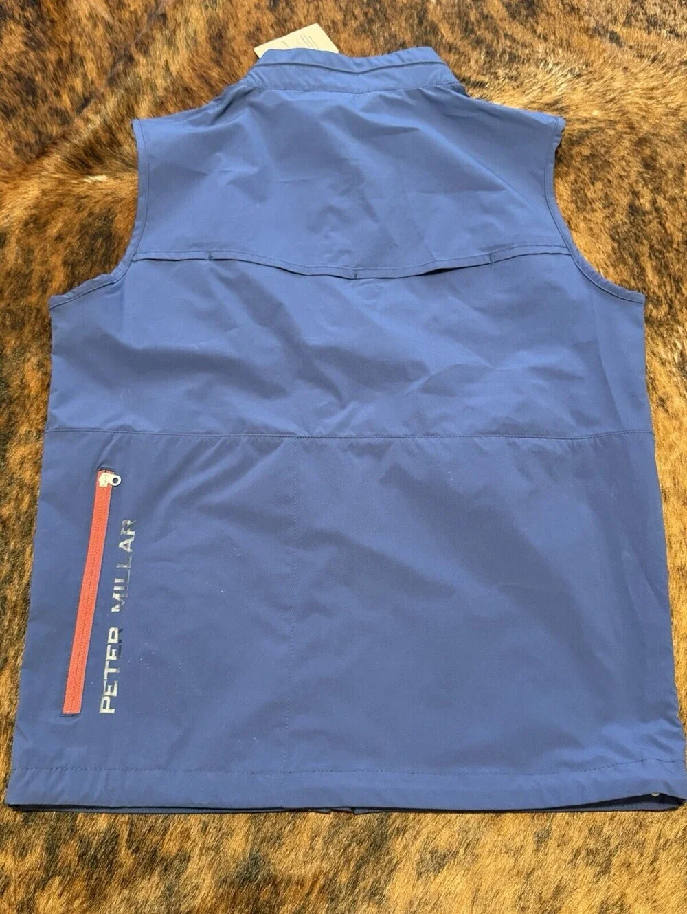 Peter Millar Crown Sailing Vest Cincinnati Reds Logo MLB Men's Size Small NWT